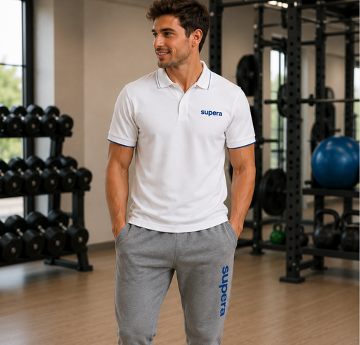 Polo blanco coordinador 